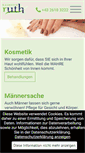 Mobile Screenshot of kosmetikruth.at